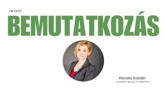 Oktató bemutatkozás